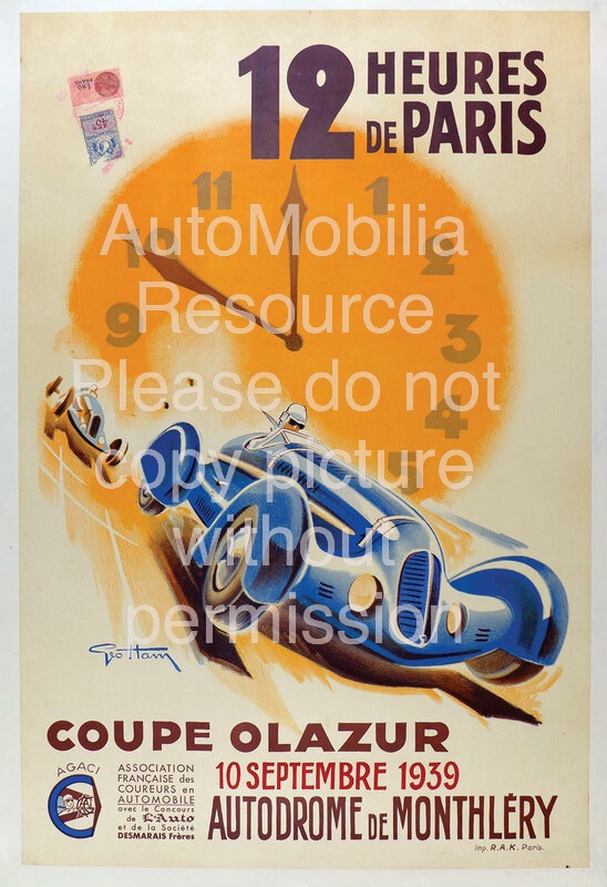 Vintage - Posters AutoMobilia Resource Auto