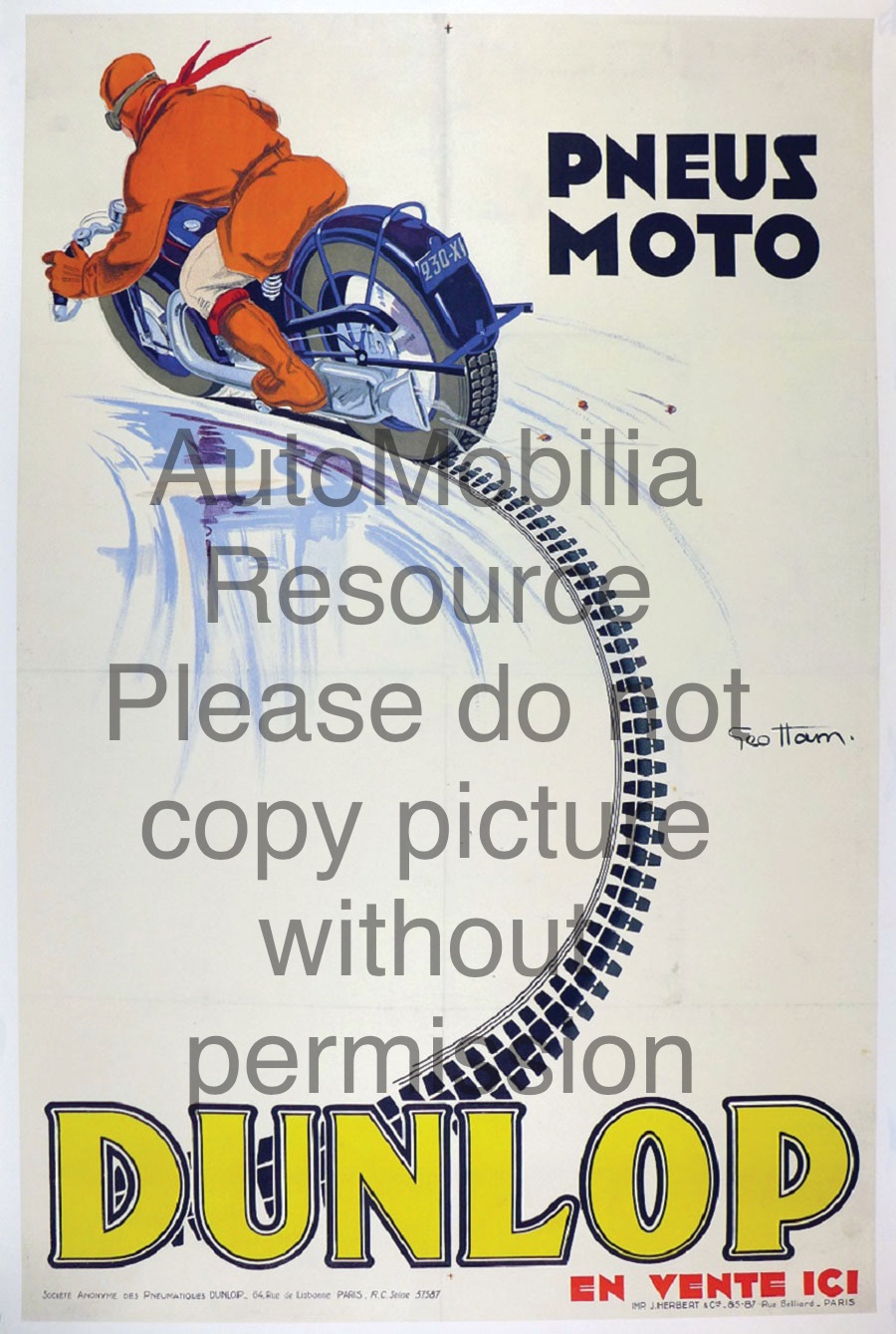 Vintage Auto Posters - AutoMobilia Resource | Poster