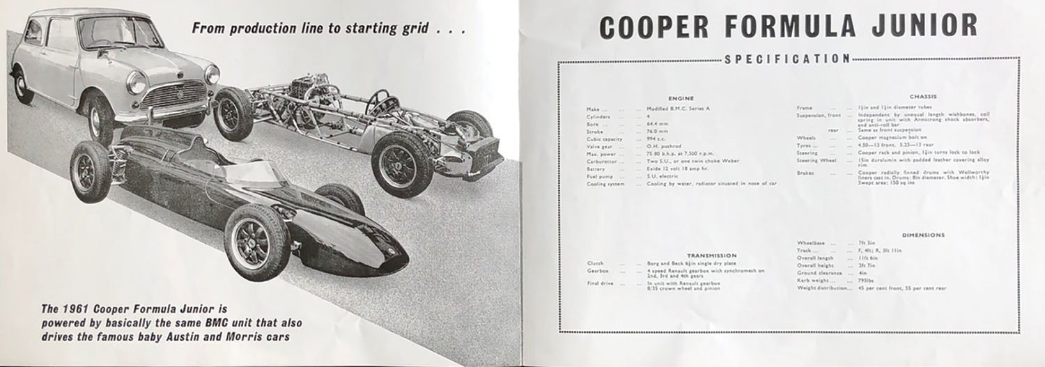 1961CooperAustinAutoLiteratureAutomobilia