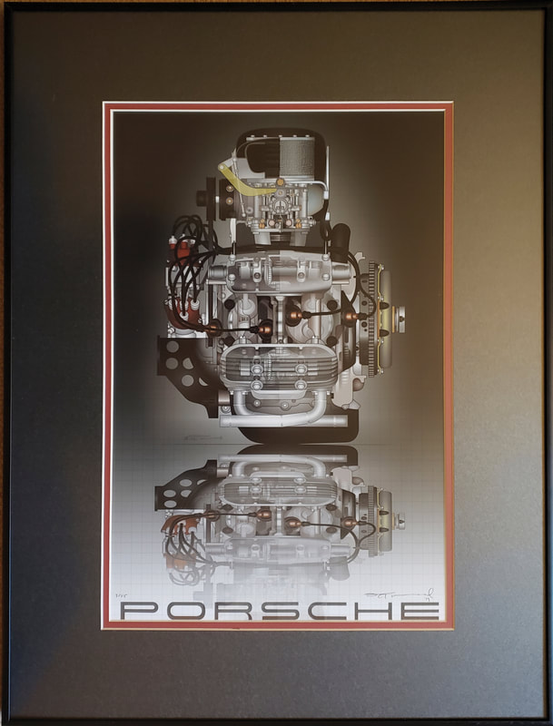 Limited Edition Prints from Sports Car Art
