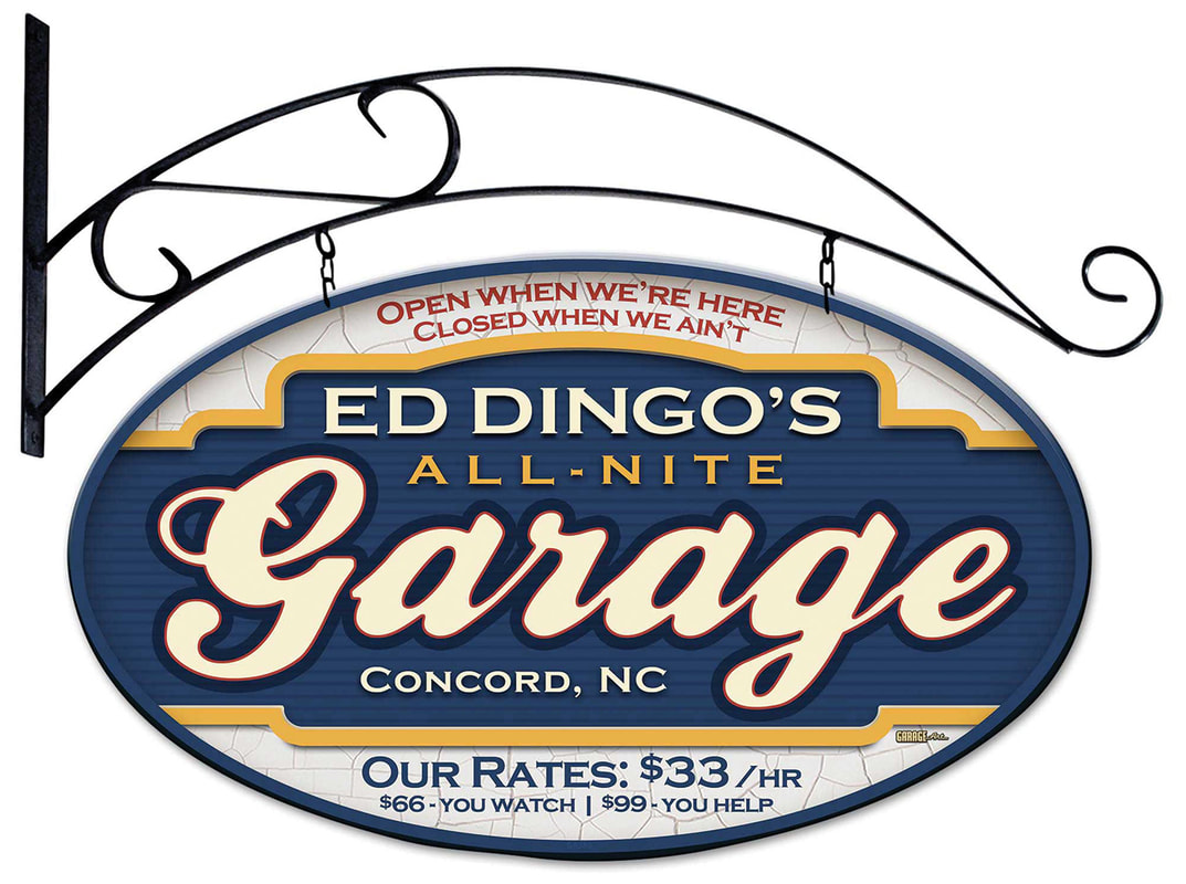 Customized Garage Sign