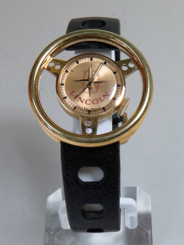 Old England brand Vintage Steering Wheel ​Wristwatch