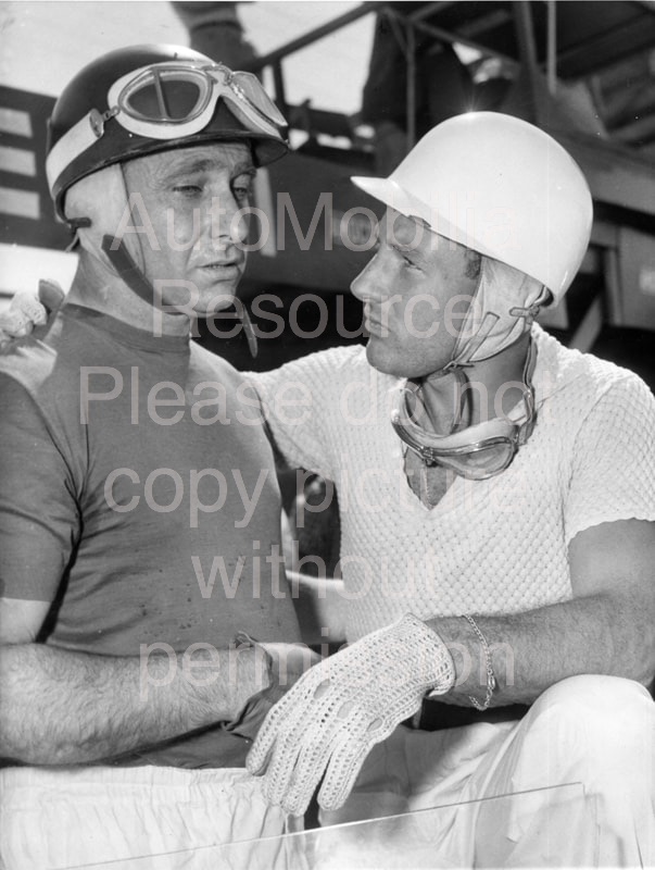 Fangio with Moss picture