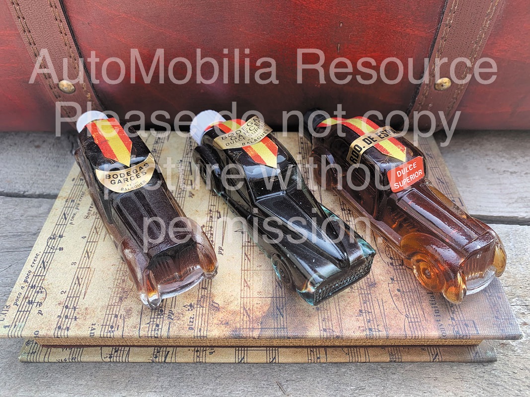 miniature auto decanters wine 