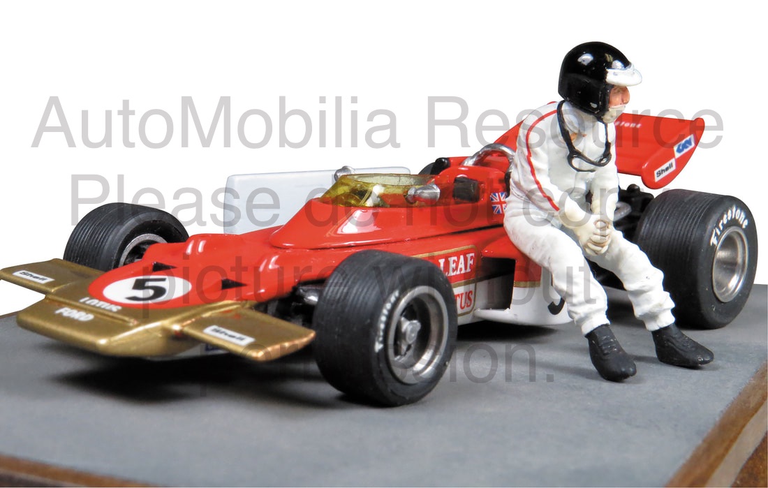 Racing Dioramics Jochen Rindt Lotus 49 model car