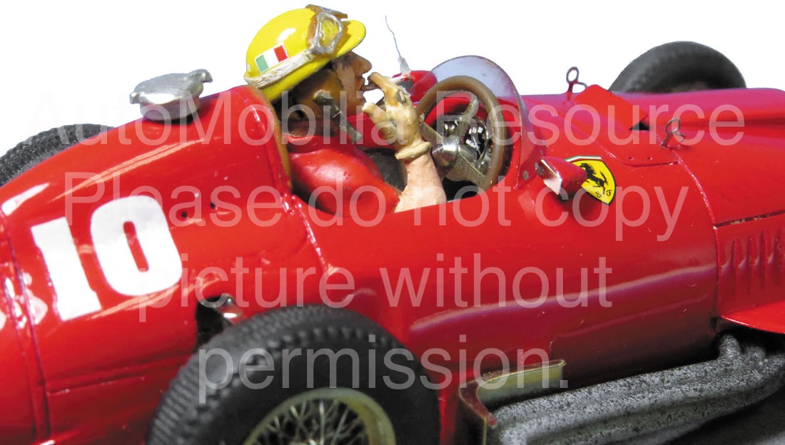 Racing Dioramics Luigi Muso Ferrari 801 model car