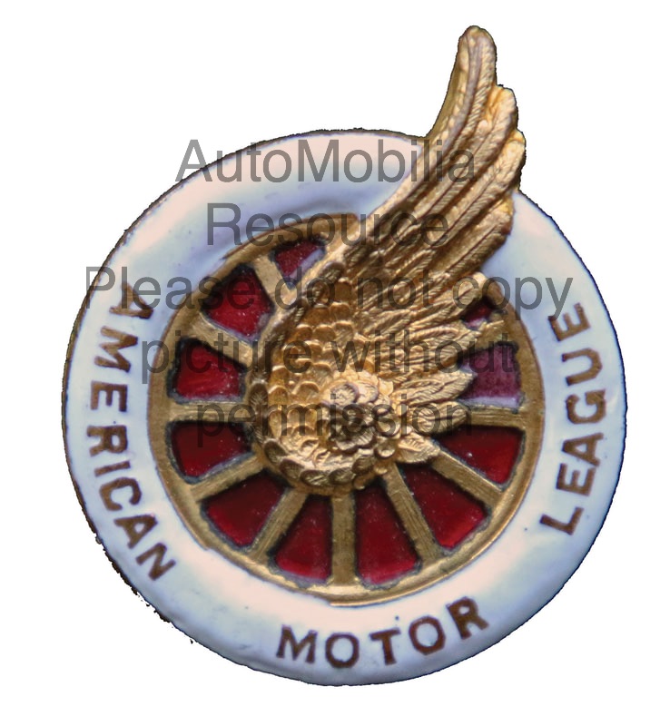 American Motor League Pin