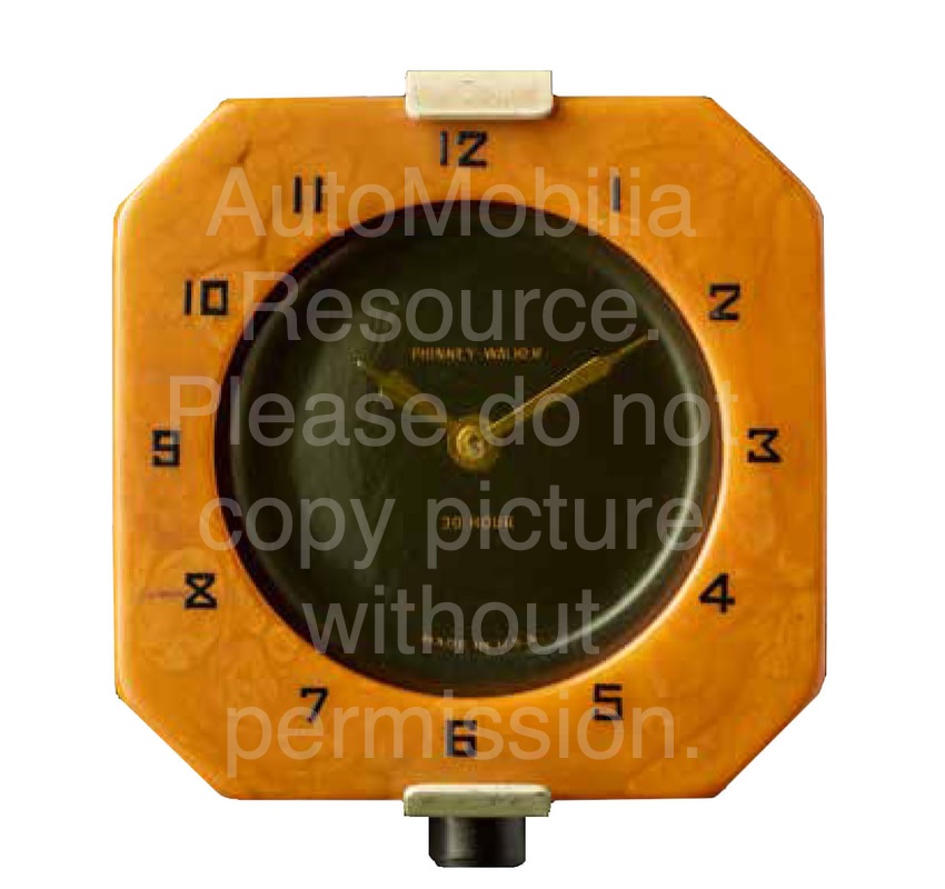 Phinney Walker automotive dash clock